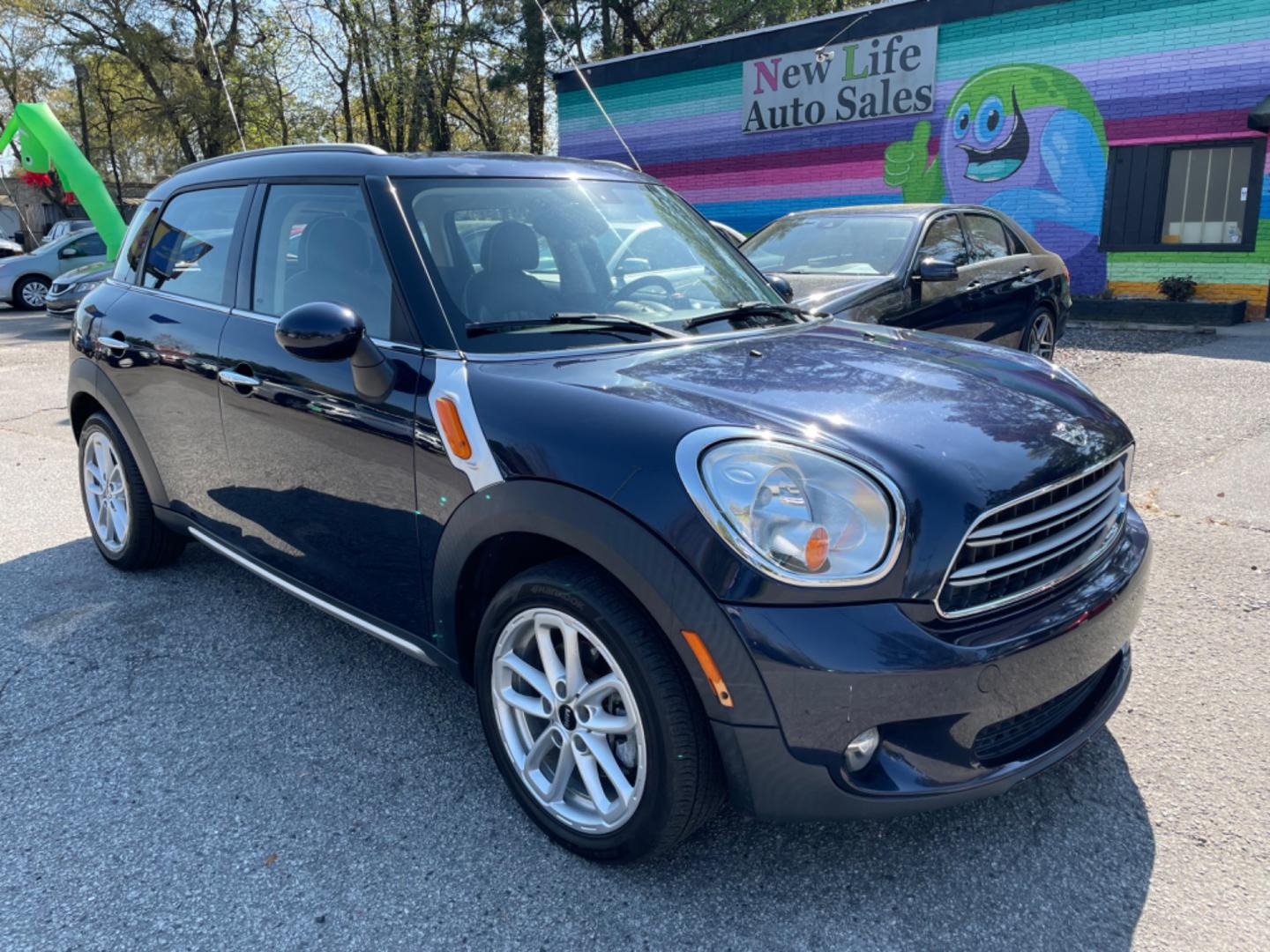 2015 BLUE MINI COUNTRYMAN COOPER (WMWZB3C55FW) with an 1.6L engine, Automatic transmission, located at 5103 Dorchester Rd., Charleston, SC, 29418-5607, (843) 767-1122, 36.245171, -115.228050 - Photo#0